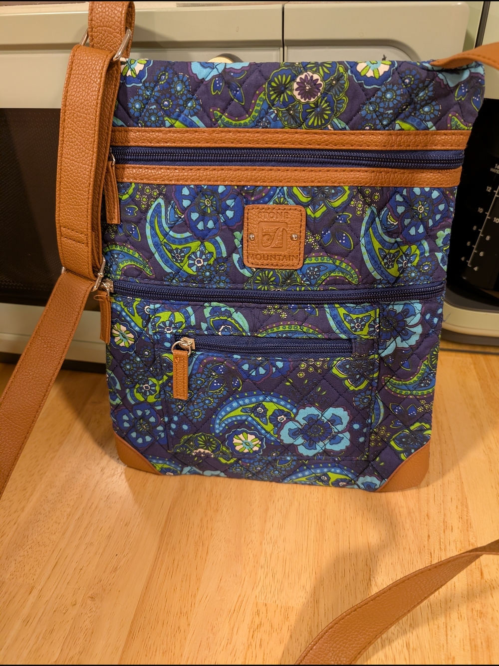 Stone Mountain Lockport Quilted Crossbody Bag